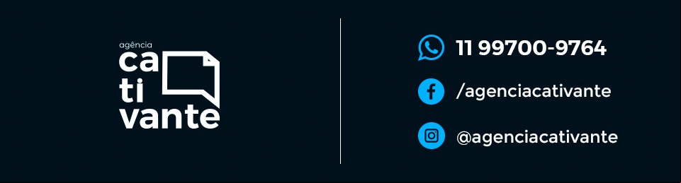 Telefone para contato e redes sociais