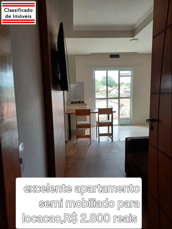 Apartamento semi mobiliado pra alugar